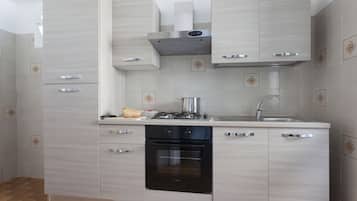 Superior-Apartment | Eigene Küche | Großer Kühlschrank, Mikrowelle, Ofen, Herdplatte
