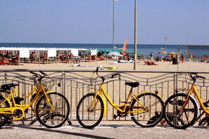 Sun-loungers, beach umbrellas - Residenza Levante (Riccione)