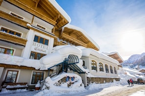 Façade de l’hébergement