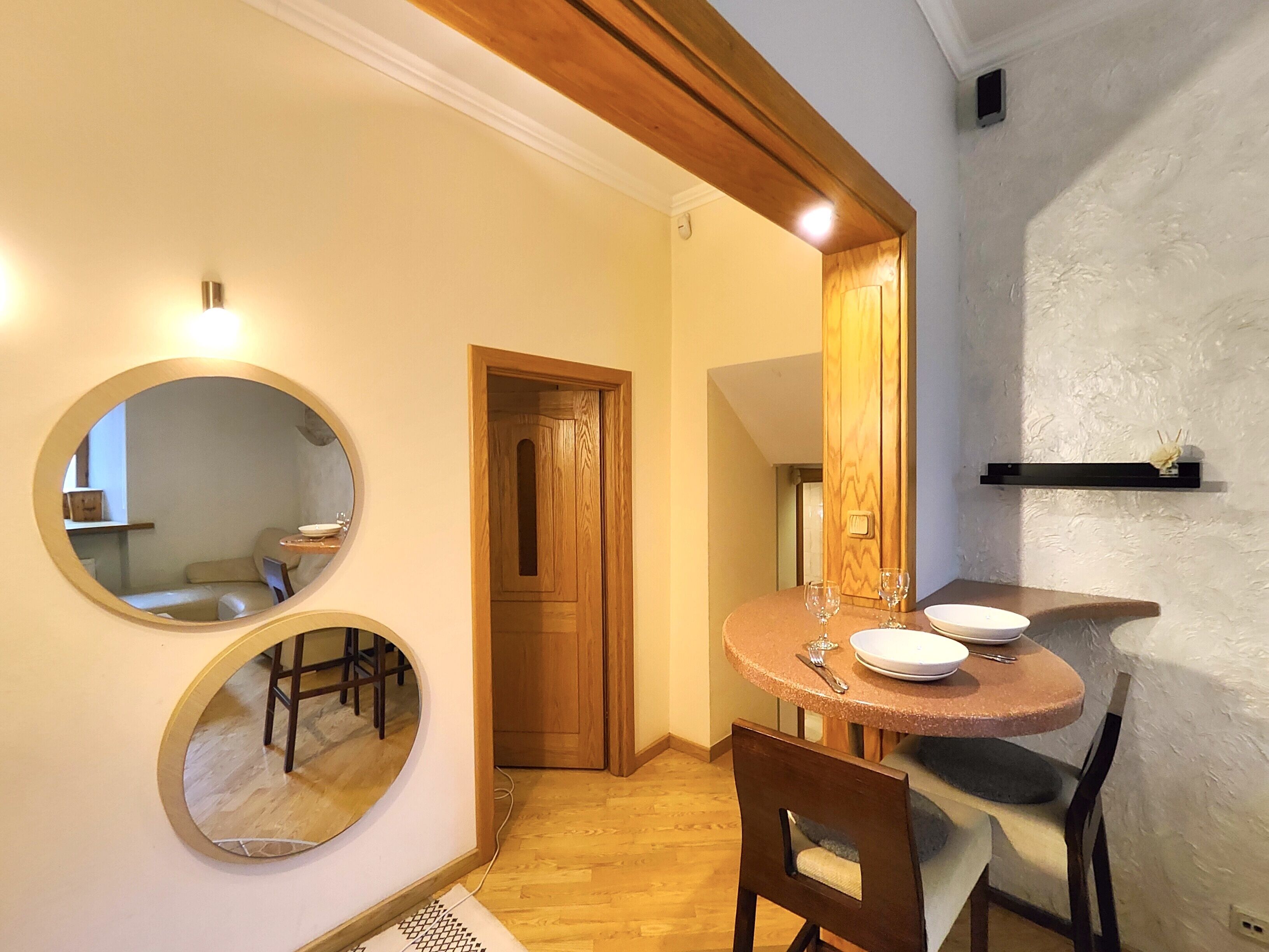 Apartment, 1 Bedroom | Living area | 32-inch LED TV with digital channels, TV