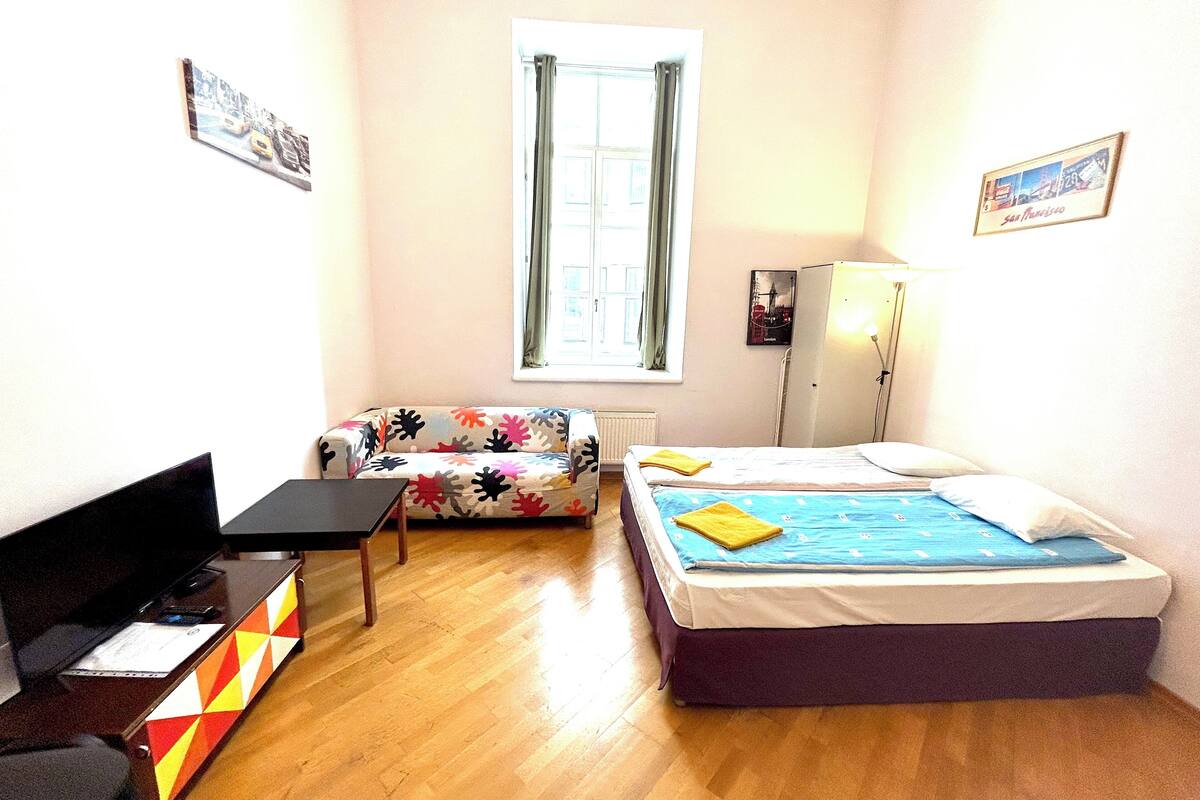 Appartement Standard | 2 chambres, décoration personnalisée, ameublement personnalisé, bureau