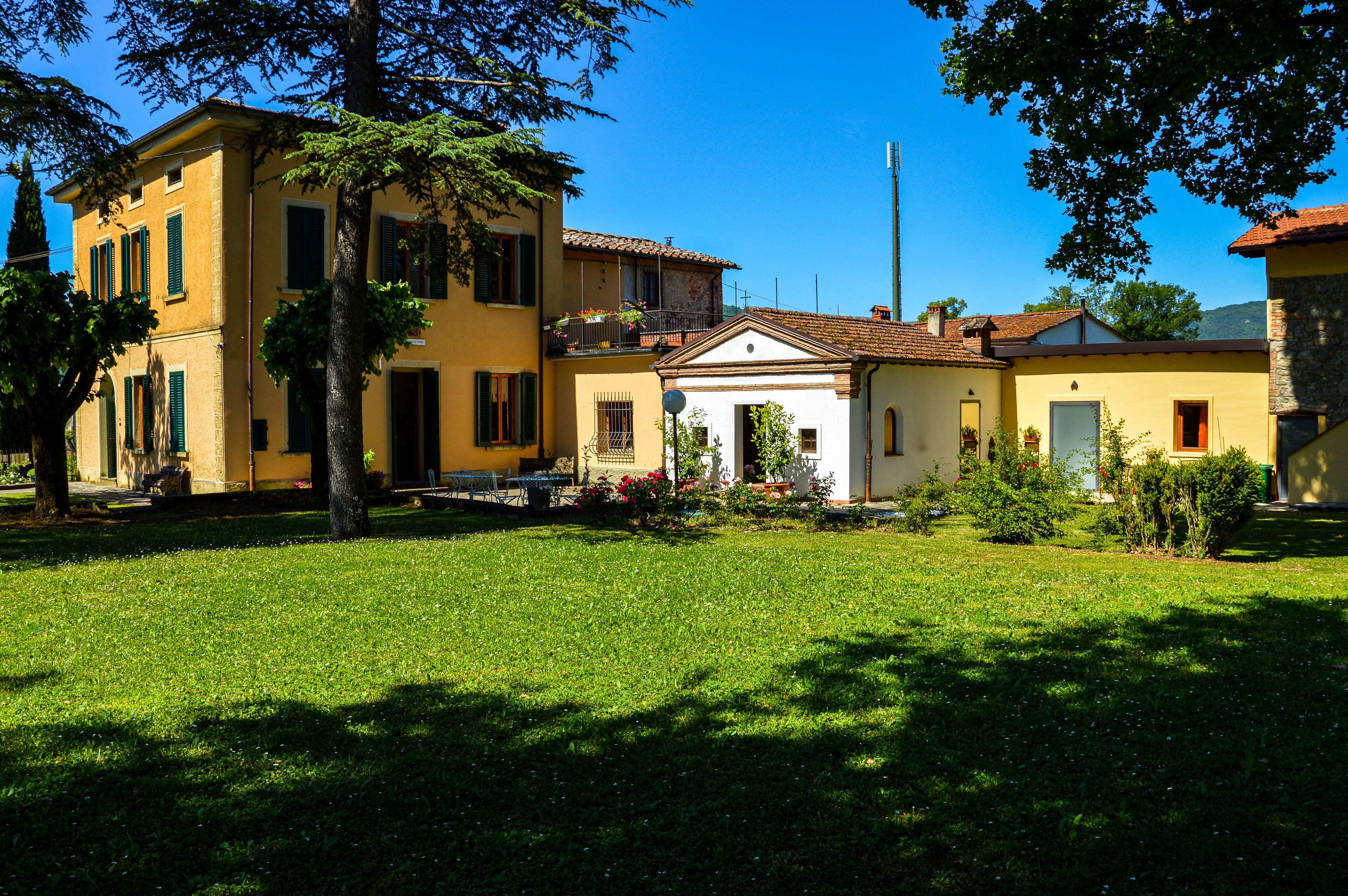 Fachada de la propiedad