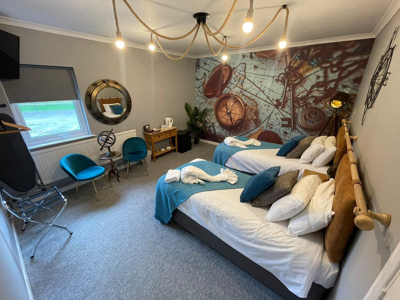 Double or Twin Room, Shared Bathroom (No Pets) | Egyptian cotton sheets, premium bedding, memory-foam beds