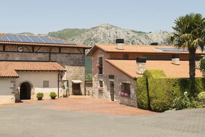 Entrada de la propiedad