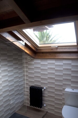 Apartment, 2 Bedrooms | Bathroom | Rainfall showerhead, free toiletries, hair dryer, towels - Casa Pacho Apartamentos Rurales (Valdes)