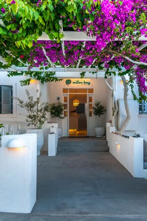 Façade de l’hébergement