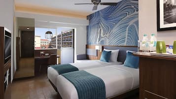 Deluxe Twin Room, 2 Single Beds (Extra Benefits) | Minibar, in-room safe, desk, soundproofing