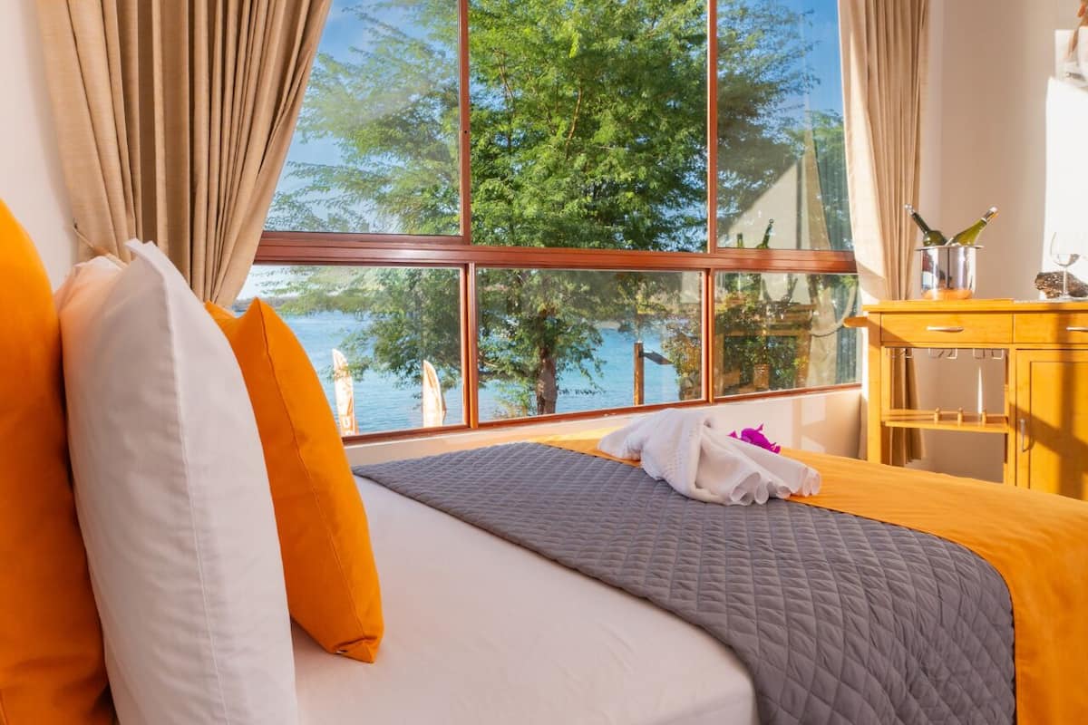 double room, oceanfront | in-room safe, desk, iron/ironing board, free wifi