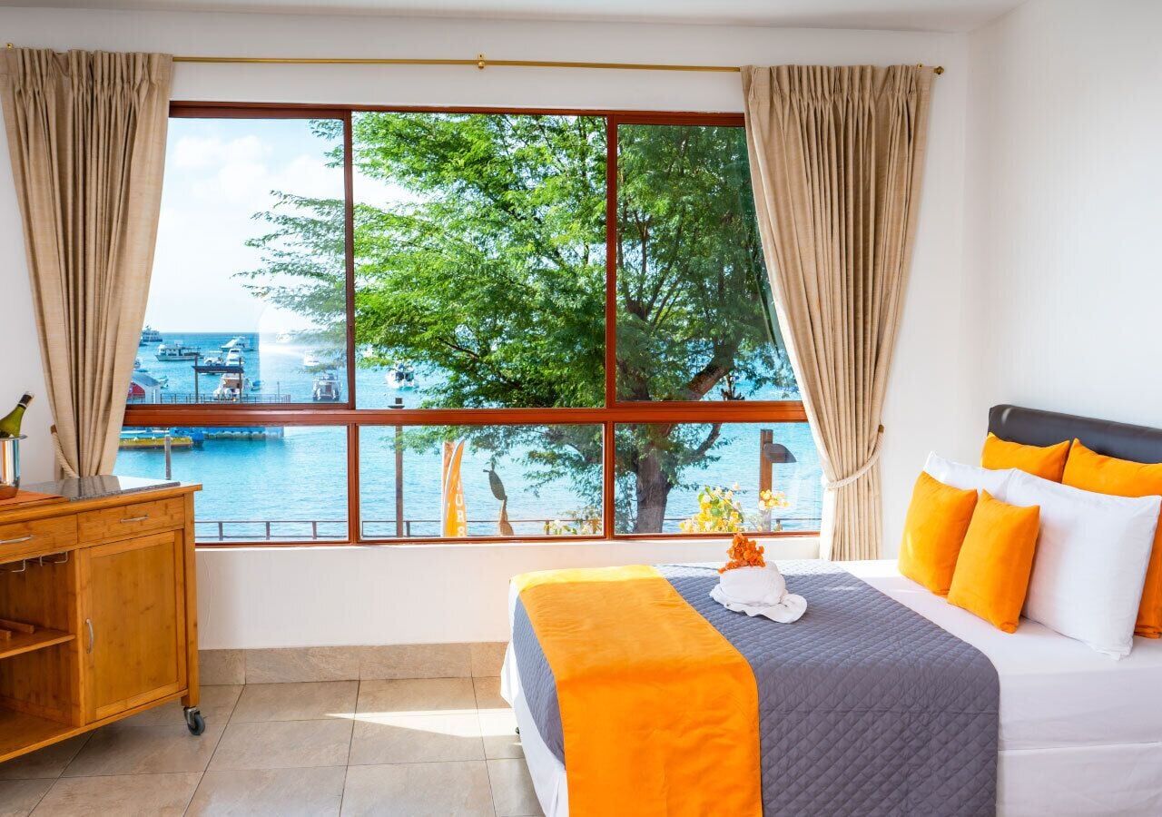 double room, oceanfront | in-room safe, desk, iron/ironing board, free wifi