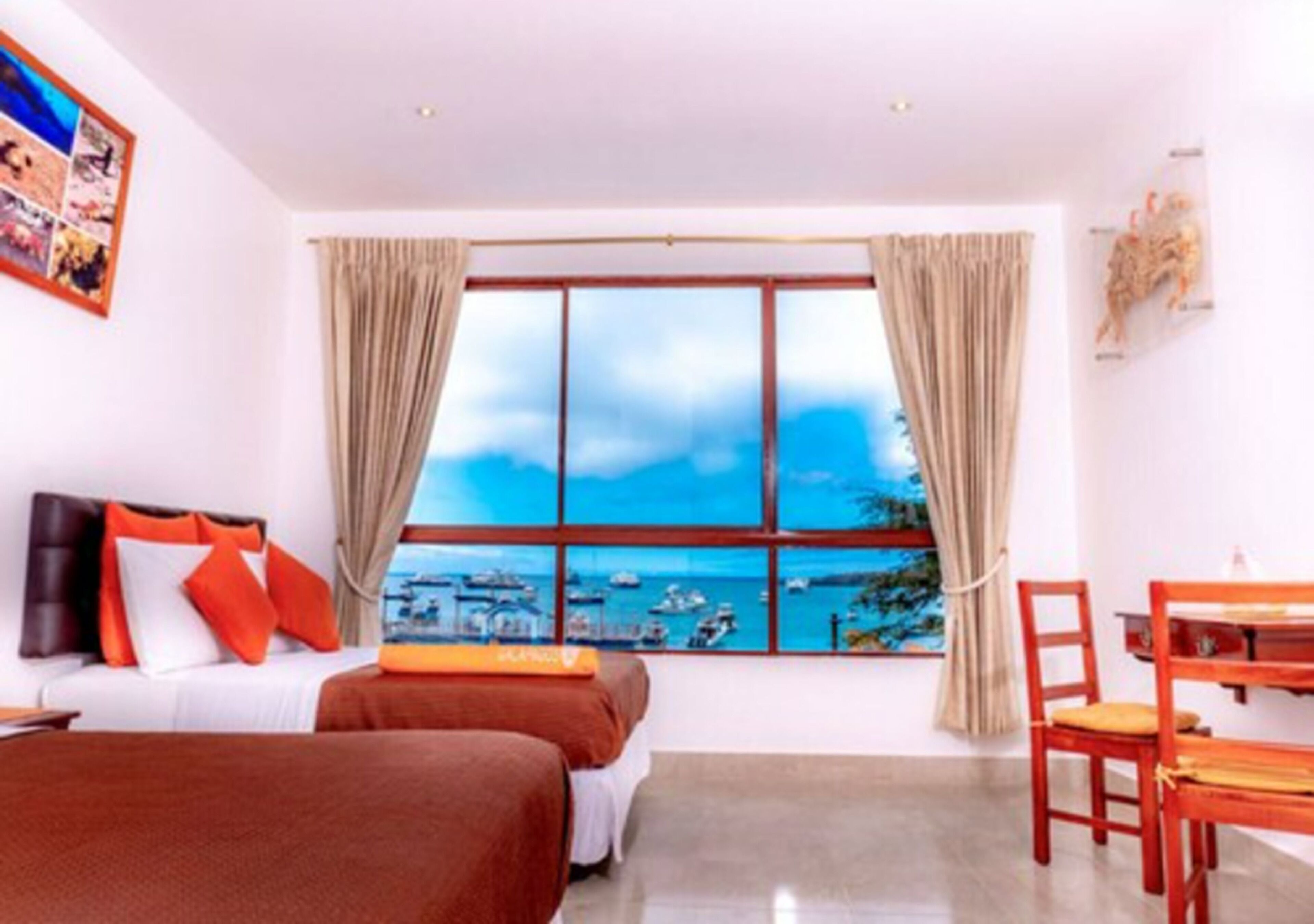 double room, oceanfront | in-room safe, desk, iron/ironing board, free wifi