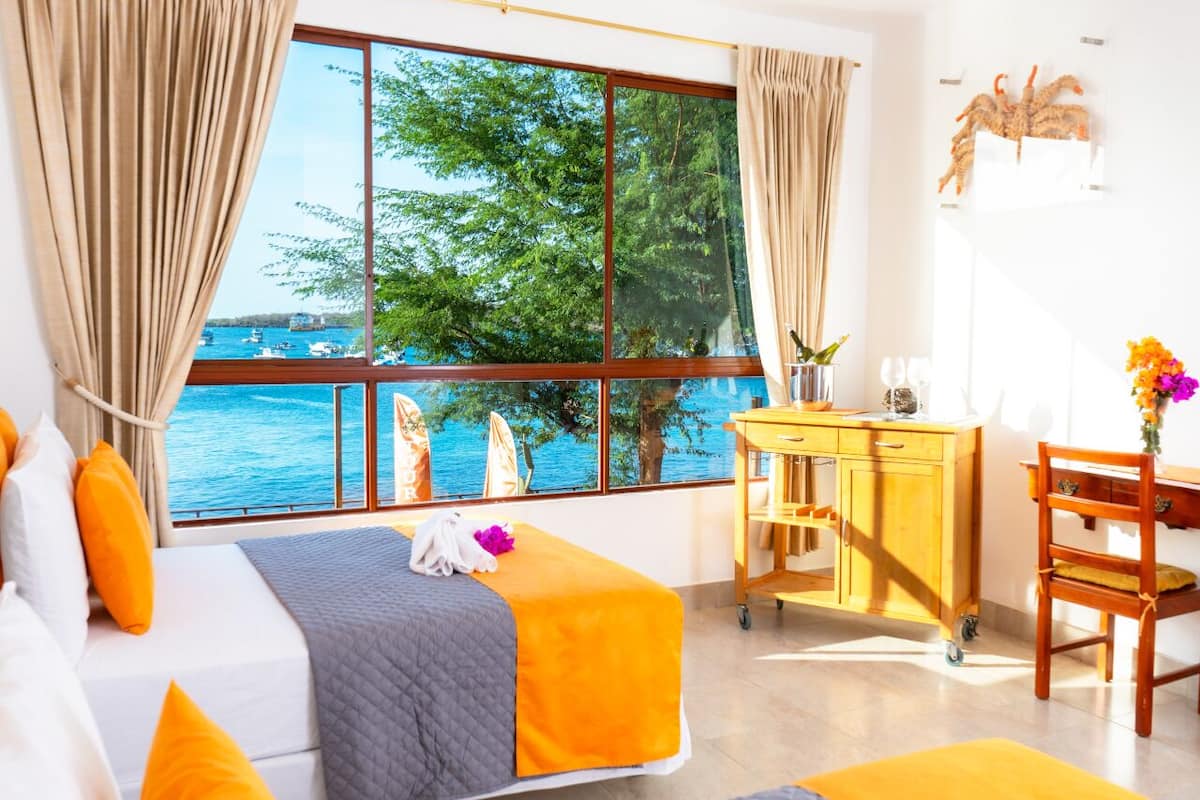 double room, oceanfront | in-room safe, desk, iron/ironing board, free wifi