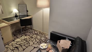 Premier Suite (2 Double OR 1 Twin and 1 Double Bed) | Living area | LCD TV
