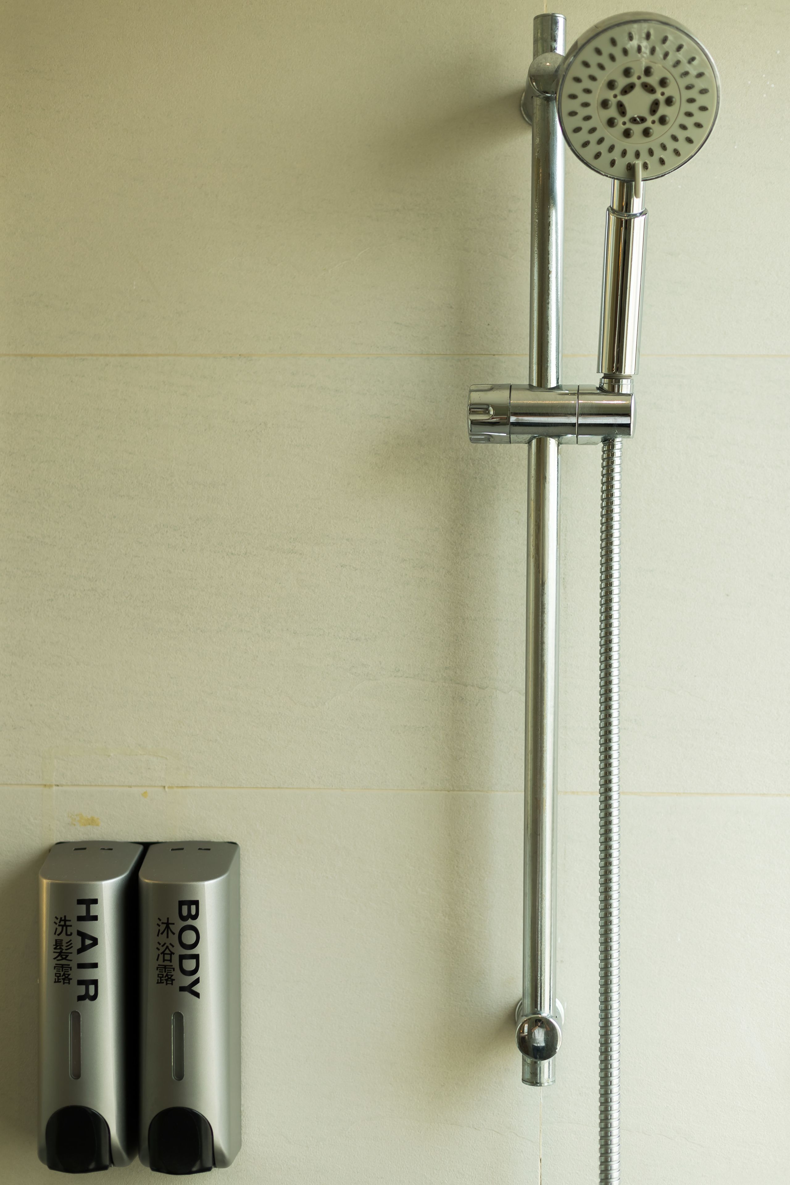 shower, free toiletries, hair dryer, slippers