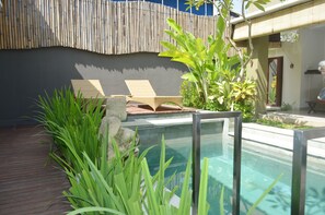 Villa, 2 Bedrooms, Private Pool | Terrace/patio - The Gatra Villa (Kerobokan)