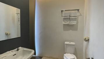 Pancuran mandi, kelengkapan dandanan diri percuma, bidet