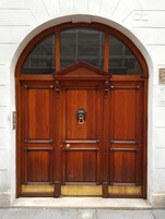 Facciata della struttura