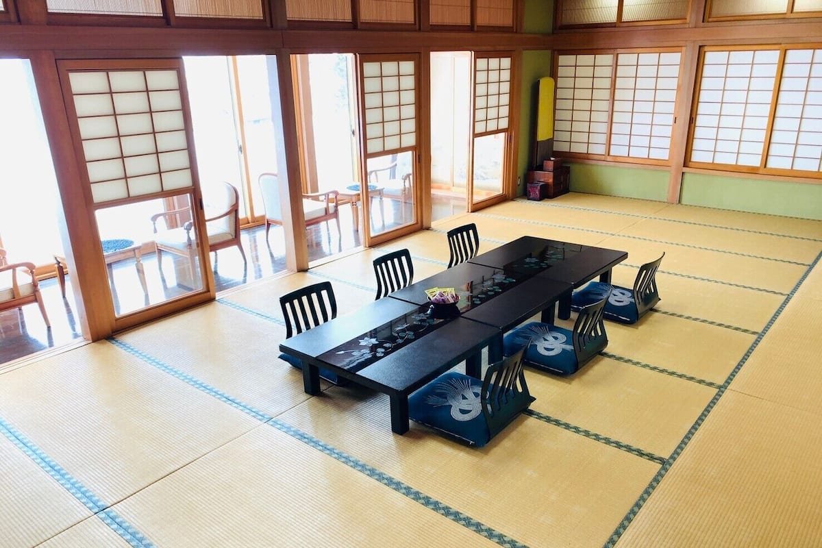 Zimmer, Raucher (Japanese, 39 square meters) | Daunenbettdecken, kostenloses WLAN, Bettwäsche