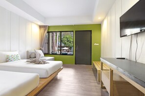 Caja de seguridad en la habitación, camas extra y wifi gratis