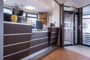 Interior entrance