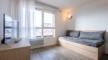 Appartement, 1 chambre | Coin séjour