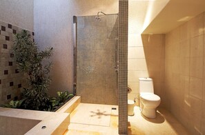 Free toiletries, hair dryer, slippers, towels