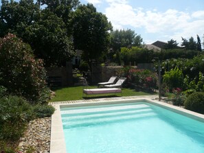 Seasonal outdoor pool