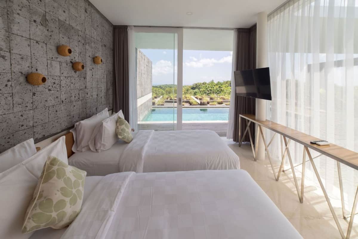 Literie de qualité, minibar, coffre-fort pour ordinateur portable