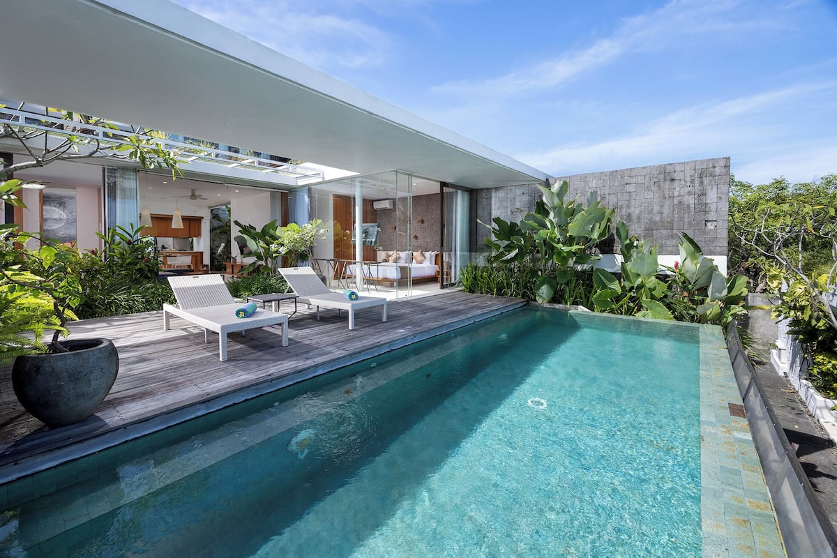 Two Bedroom Panoramic View Villa | 客廳 | LCD 電視