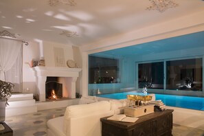 Sala de estar en el lobby