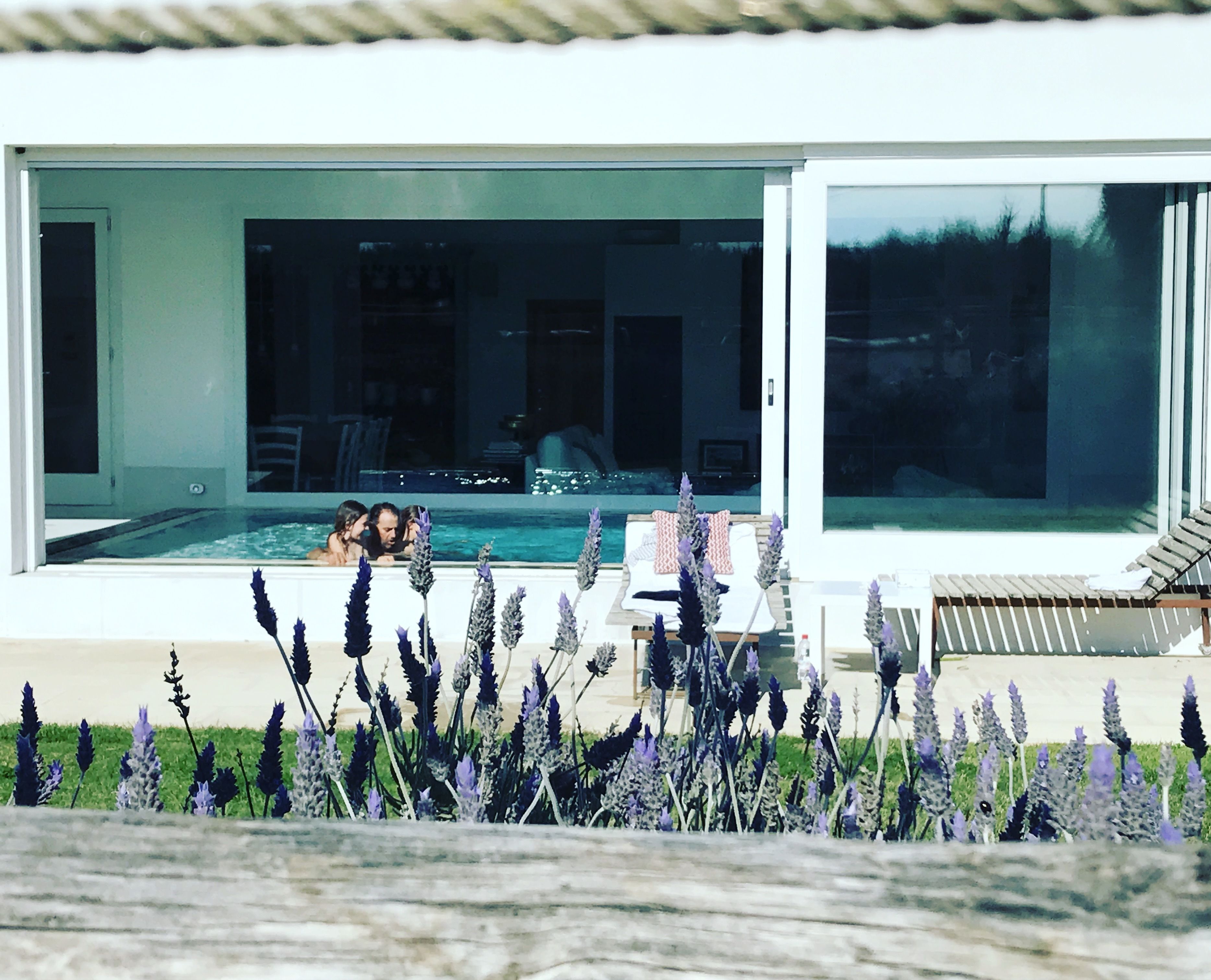 Innenpool, Außenpool