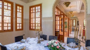 Restauration dans la chambre