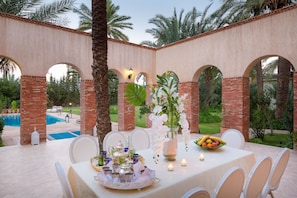 Garden view - Domaine Rosaroum (Marrakech)