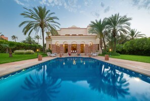 Private pool - Domaine Rosaroum (Marrakech)