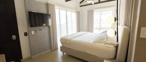 Caja de seguridad en la habitación, wifi gratis y ropa de cama