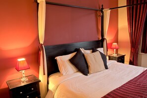 Luxury Suite, 1 Queen Bed | Premium bedding, individually decorated, individually furnished, desk