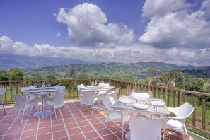 Breakfast, lunch, dinner served; local cuisine  - La Huerta Hotel (Calima)