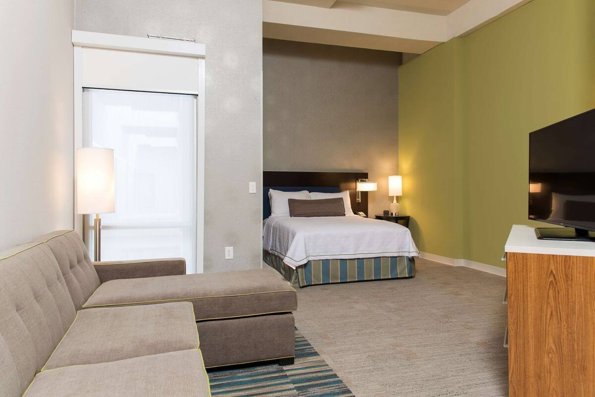 In-room safe, desk, blackout drapes, iron/ironing board