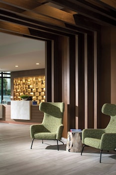 Hotel entrance and lobby at Residence Inn by Marriott Miami Beach South Beach