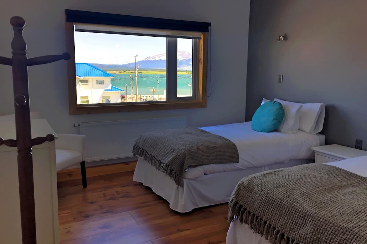 twin room | view from room