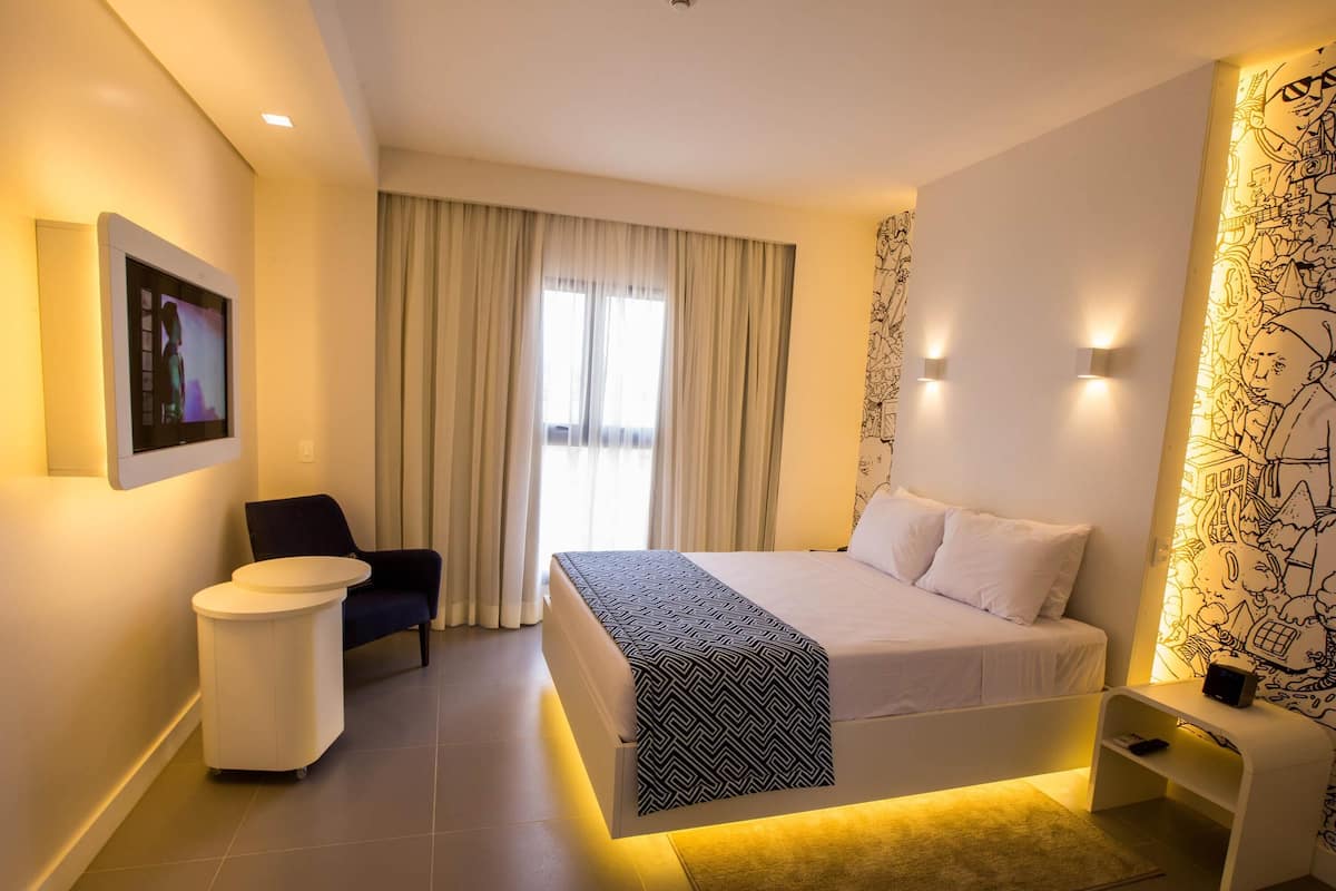 Standard Apartment, 1 Double Bed | Premium bedding, minibar, in-room safe, desk
