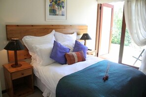 1 dormitorio, ropa de cama de alta calidad, edredones de plumas