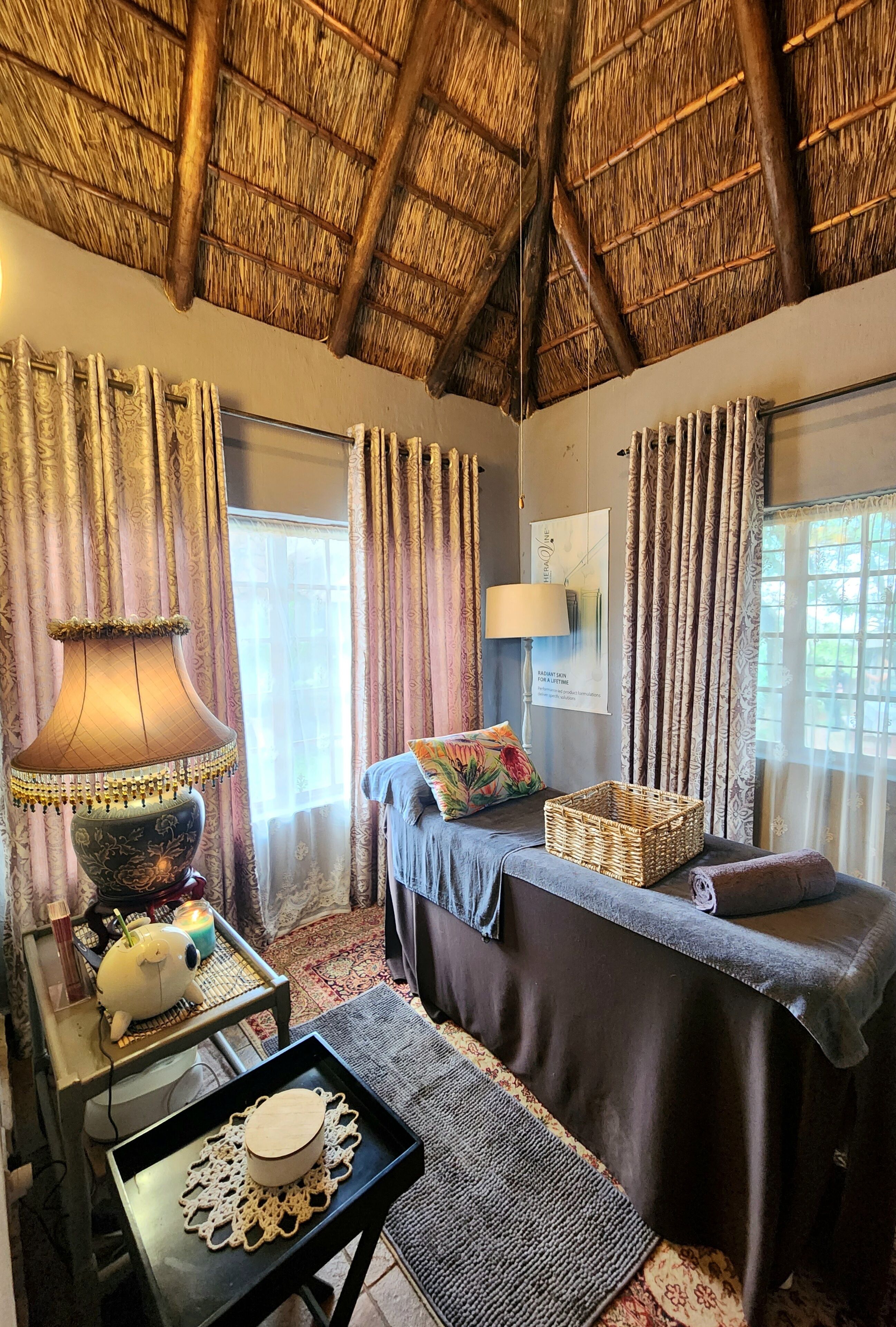 Bain à remous, soins corporels, soins du visage