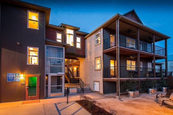Front of property - evening/night