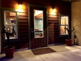 Front of property - evening/night