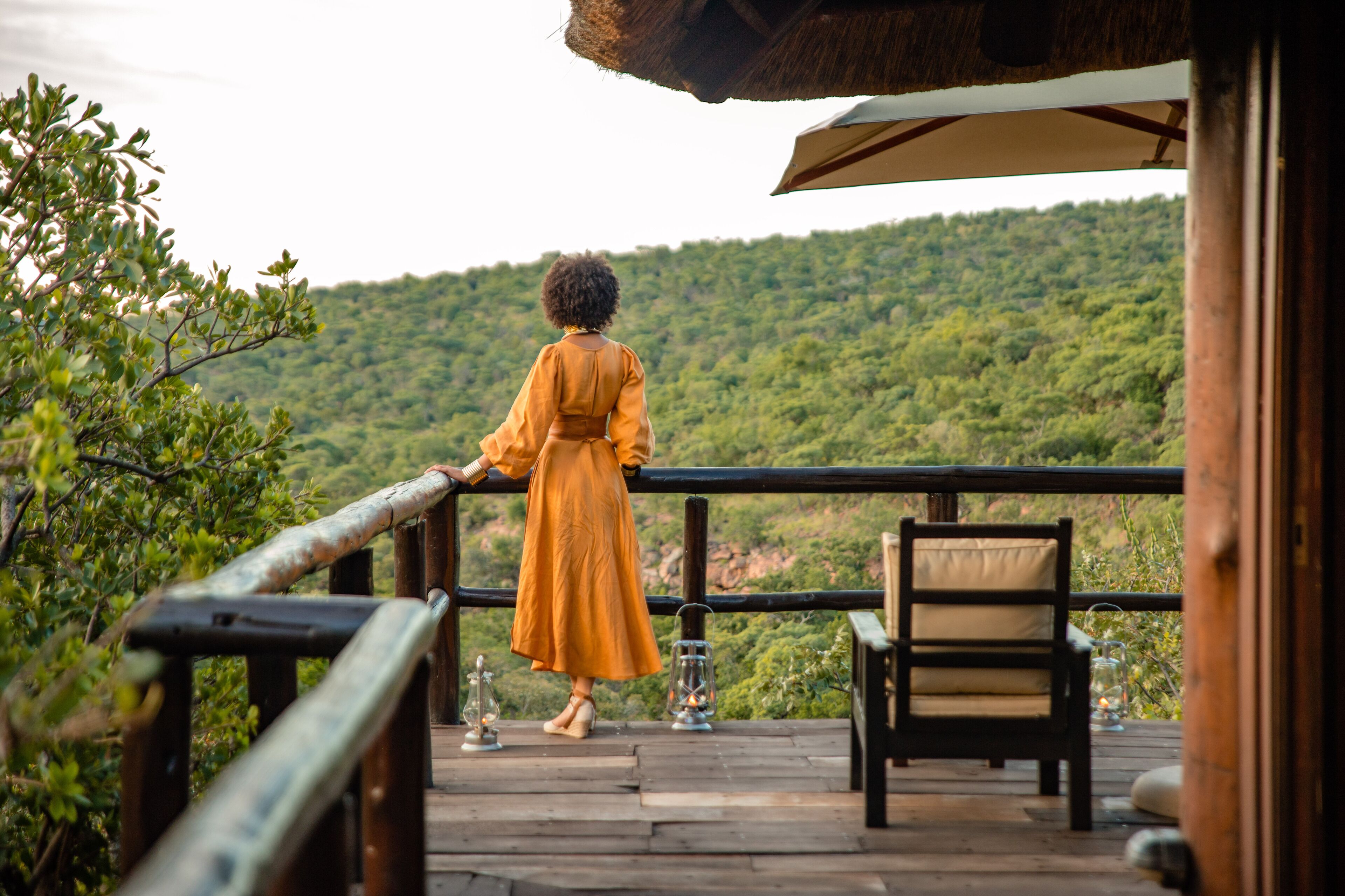 Vue depuis l’hébergement