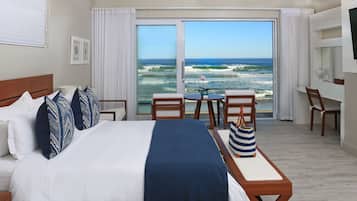 Luxury Beachfront Suite 7 (First Floor) | Minibar, in-room safe, desk, soundproofing
