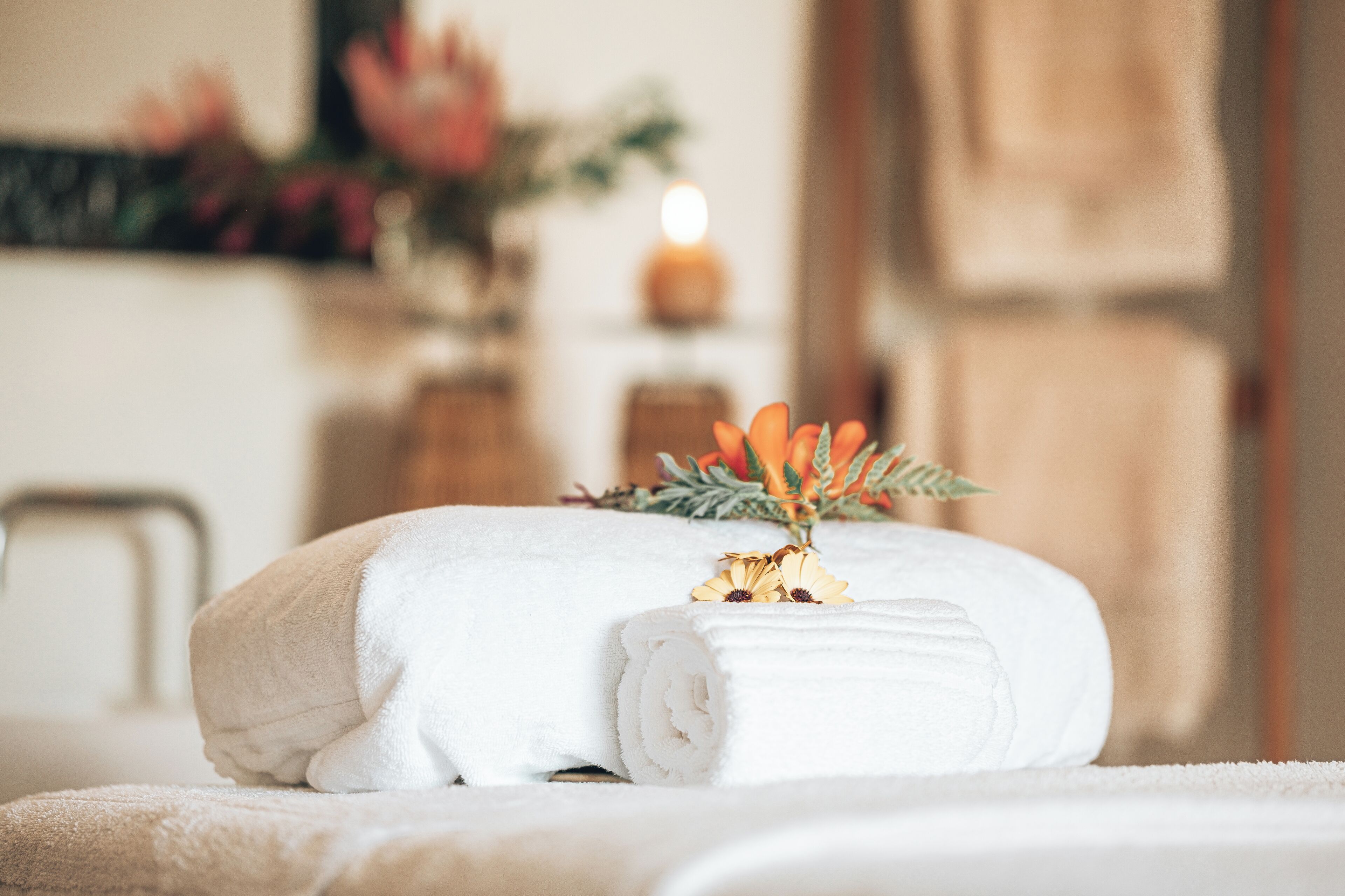 Body treatments, aromatherapy, deep-tissue massages, Swedish massages