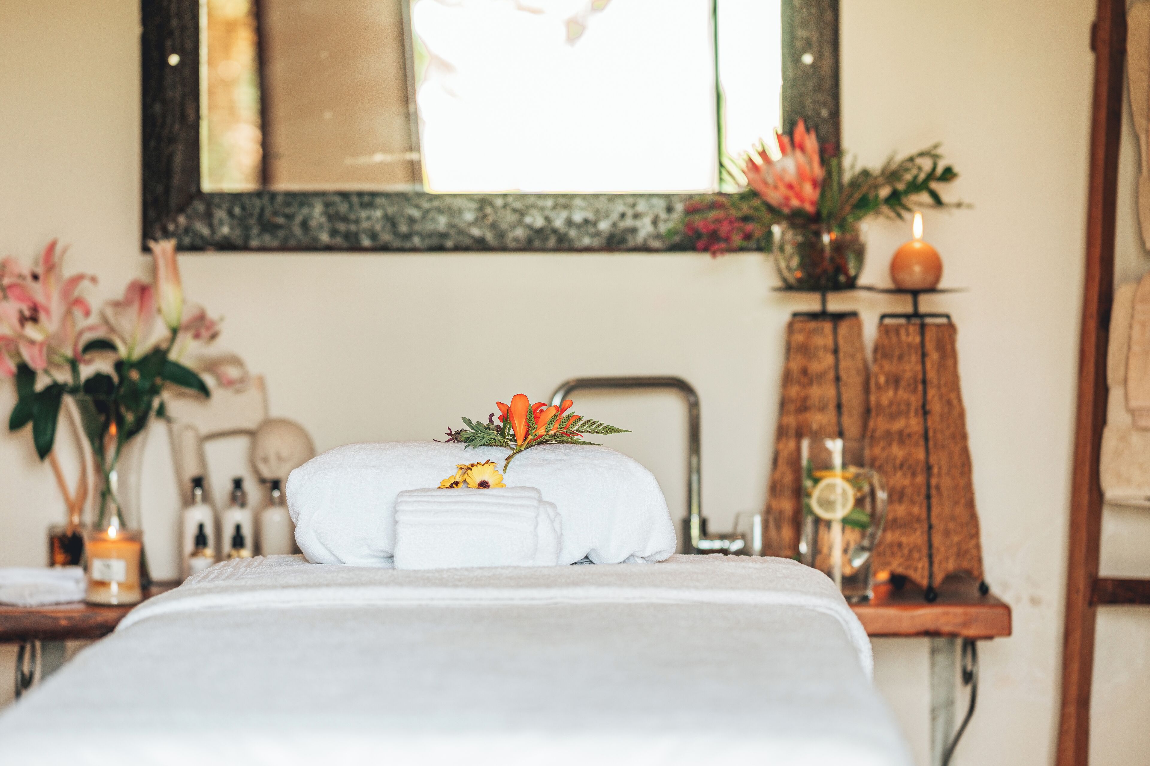 Tratamientos corporales, aromaterapia, masajes de tejido profundo