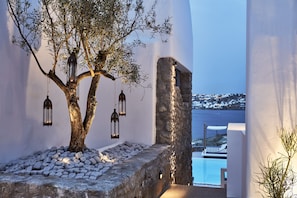 Vue depuis l’hébergement