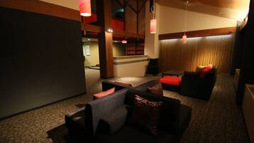 Sittområde i lobbyn